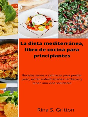 cover image of La dieta mediterránea, libro de cocina para principiantes